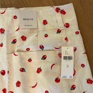 Maeve Colette Chili linen pants